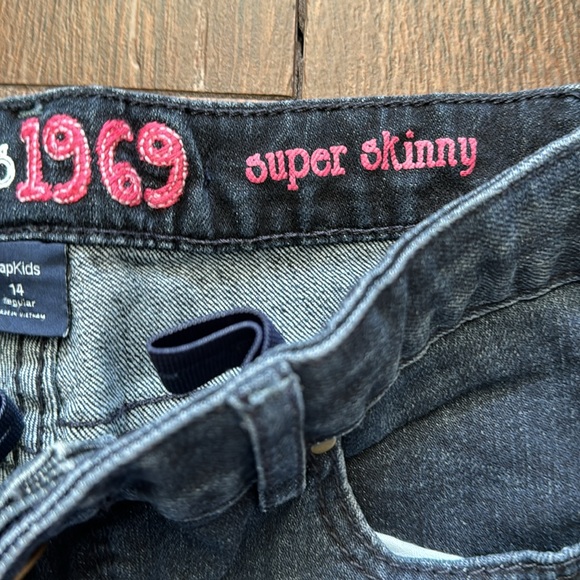 Girls Gap Super Skinny Jeans Size 14 - Picture 6 of 7